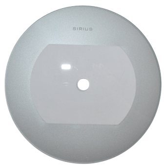Переднее стекло светильника SIRIUS АНАЛОГ (акрил, диаметр 200 мм)