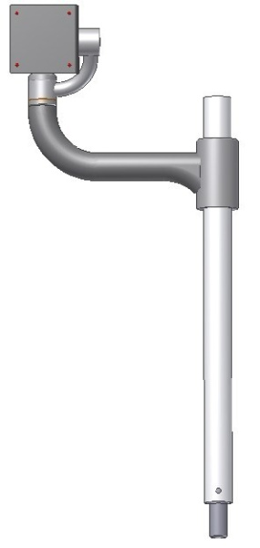 Плечо монитора LCD вращательное(вставка с держателем для монитора) Плечо монитора LCD вращательное(вставка с держателем для монитора)