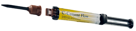 C-Cement flow пломбировочный жидкотекучий композитный материал двойного отверждения для фиксации