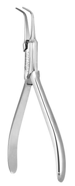 Щипцы для удаления сломанных корневых инструментов изогнугые 15 см
