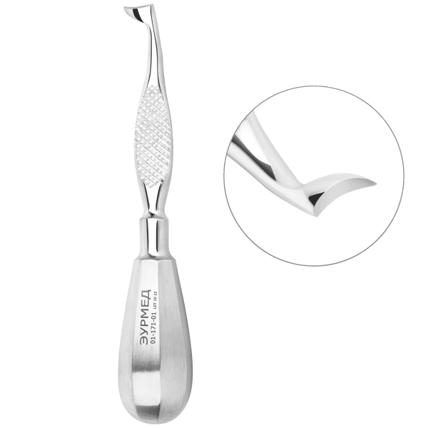 Элеватор Шлеммер серповидный, левый, 11 мм