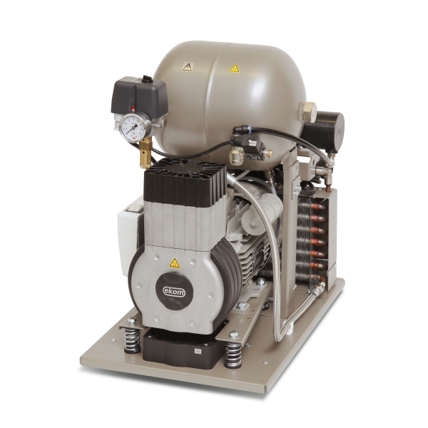 Стоматологический компрессор DK50-10 Z/M, производительность 58 л/м, ресивер 10 л, без ш/п шкафа, с осушителем