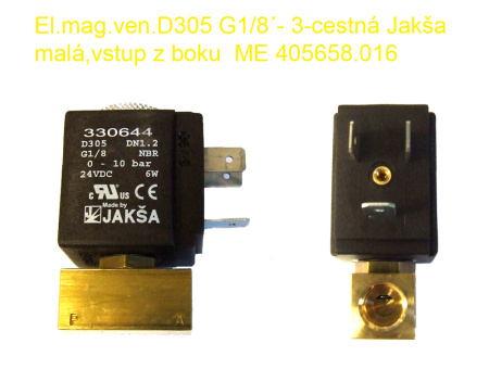 Клапан JAKSA ELM D305 G18'  -   (трехходовой)