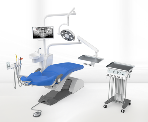 NuFONA N2 - стоматологическая установка с нижней подачей инструментов