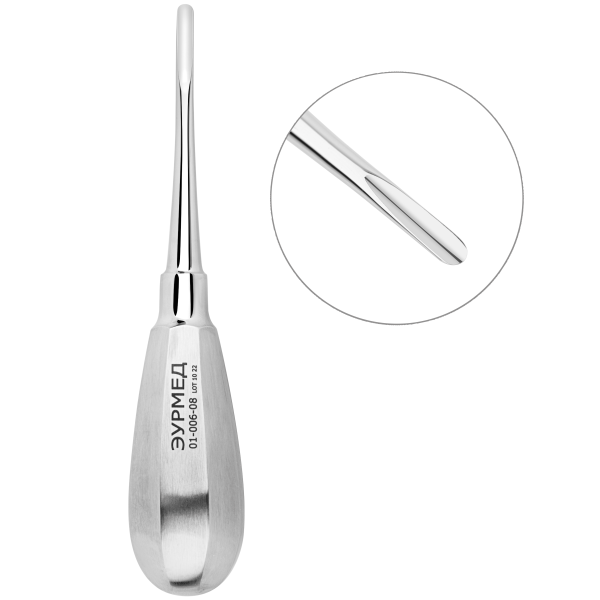 Элеватор Бейн, прямой, овальный, малый, 4.2 мм