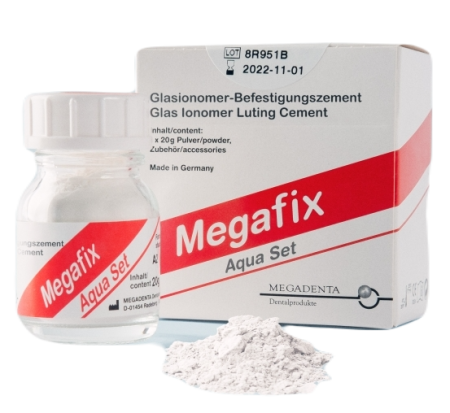 Megafix-гласиономерный цемент, 20гр