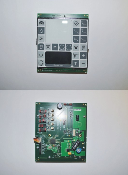 Плата TOUCH PANEL SMALL (стеклянная клавиатура-DC310, DA170) Плата TOUCH PANEL SMALL (стеклянная клавиатура-DC310, DA170)