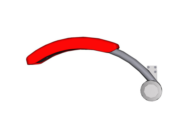 Правый откидной подлокотник кресла  DE20 ,DM20 компл. с обивкой Правый откидной подлокотник кресла  DE20 ,DM20 компл. с обивкой