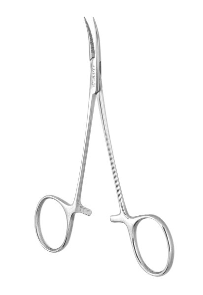 Зажим изогнутый 12,5 см