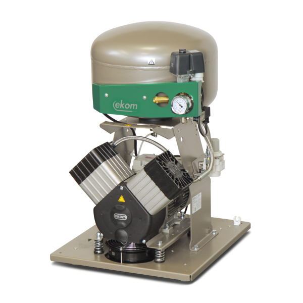 Стоматологический компрессор DK50 2V, производительность 140 л/м, ресивер 25 л, без ш/п шкафа