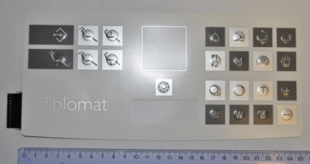 Клавиатура DA130M09   -   (фольга DL210, DA130)